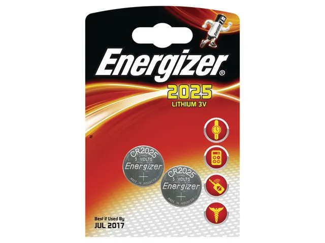 Energizer Piles CR 2025