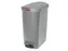Slim Jim Step On Container End Step Kunststof 68 Liter Grijs