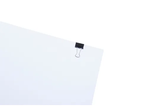 Papierklem MAUL 213 foldback 16mm capaciteit 5mm zwart