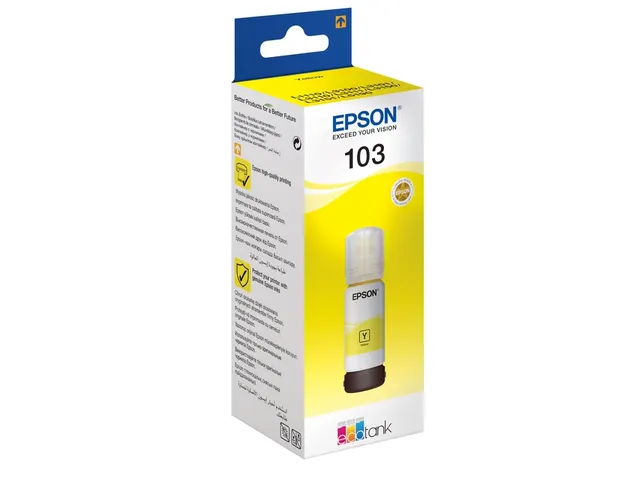 Navulinkt Epson 103 T00S44A geel