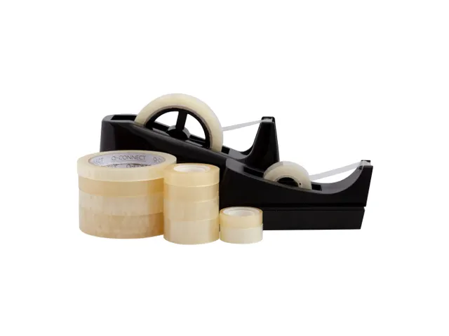 Plakbandhouder Rechthoekig 19mmx33m Antislip Zwart