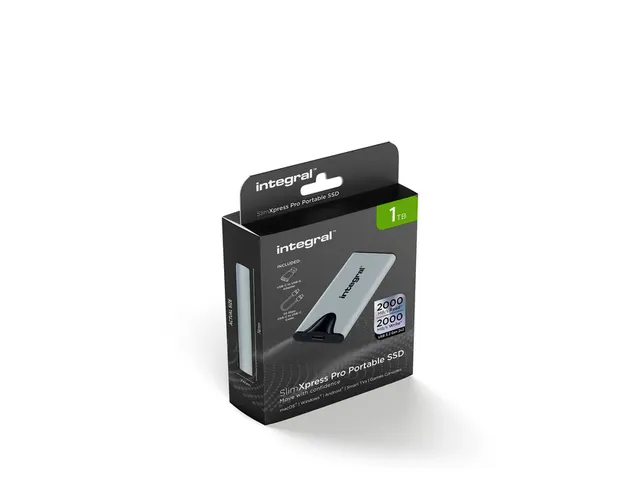 SSD Integral SlimXpress Portable USB-C 1To