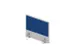 panneau de rehausse,p. table de bureau,MP-gris clair,BN6016-bleu