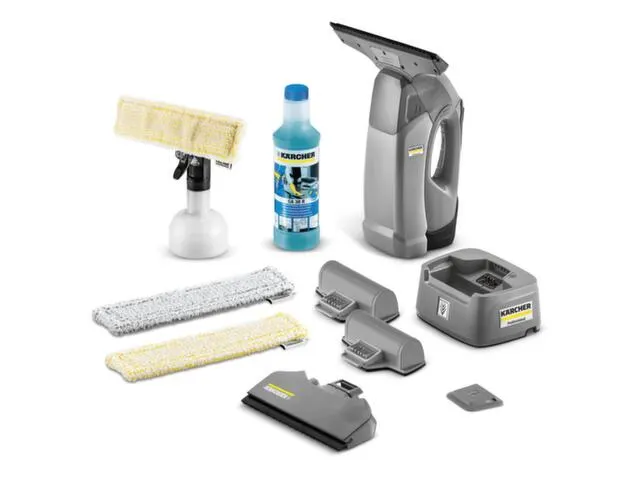 raamzuigerset,10-delig,3,7 V,Werk b 280mm,vuilwatertank 0,2l