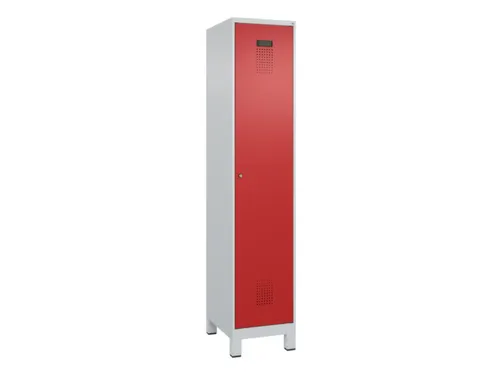 locker,HxBxD 1950x400x500mm,1vak,vak B 400mm,cil.-slot,voeten