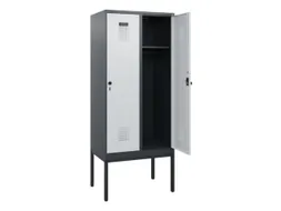 schoollocker,HxBxD 1950x800x500mm,2vak,vak B 400mm,draaigrendel