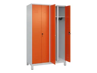 locker voor scheiding van kleding,HxBxD 1950x1200x500mm,4vak - 2