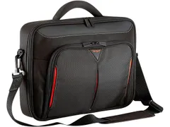 Cn414Eu Targus Classic Clamshell Notebooktas 14 inch zwart rood