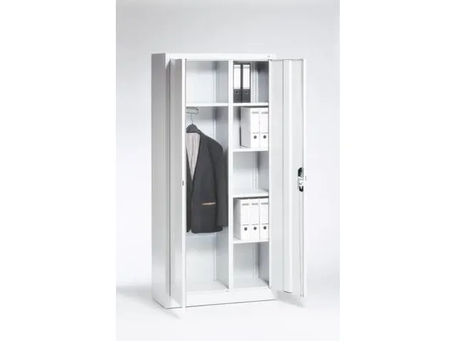 Garderobekast 1950x930x400mm Hoedenplank Kledingstang 4legborden