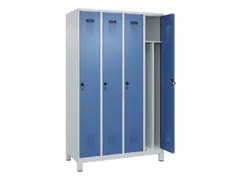 locker voor scheiding van kleding,HxBxD 1950x1200x500mm,4vak