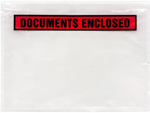 Paklijstenvelop Documents Enclosed Zelfklevend 225x165mm 1000 Stuks