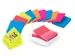 Memoblokdispenser 3M tbv Post-it Z-Note 76x76mm transparant + 12 blok