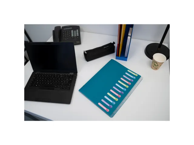 Trieur polypropylène 3 rabats 8 compartiments OPAK - Couleurs assorti