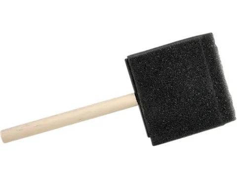 Foambrush Conda 1.5 40 mm 12 stuks hout