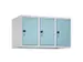 opzetkast,v. locker,3vak.,vak B 300mm,HxBxD 500x900x500mm,draaigrendel