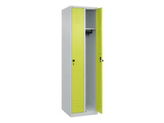 locker,HxBxD 1850x500x500mm,2vak,vak B 250mm,draaigrendel - 2