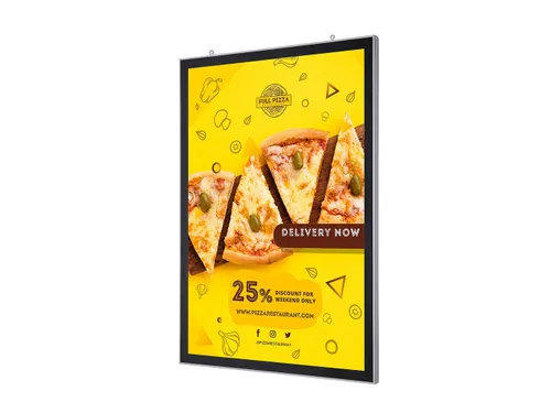 Dubbelzijdig Poster Frame A1 Magnetisch met LED verlichting
