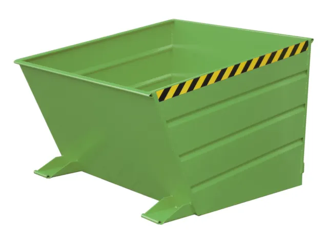 kiepbak,HxLxB 890x1445x1200mm,1m³,draagverm. 1500kg,RAL6011