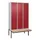 locker voor scheiding van kleding,HxBxD 2120x1200x815mm,3vak