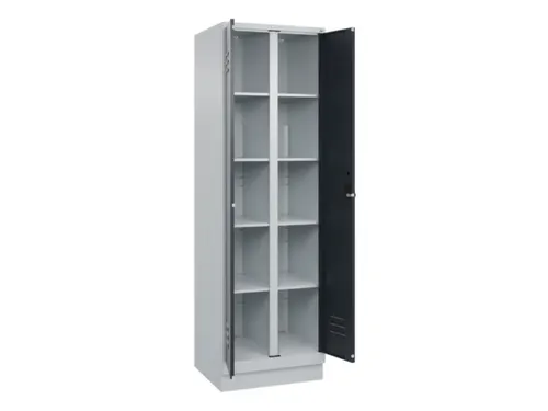 wasgoedverdeelkast,HxBxD 1950x600x500mm,vak B 300mm,draaigrendel