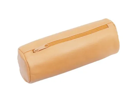 Pennenetui Alassio, XXL, echt leer naturel kleur