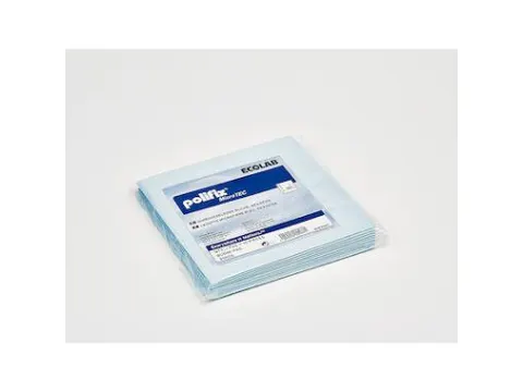 Ecolab Polifix MicroTEC microvezeldoek 40x40 cm Blauw 10 stuks