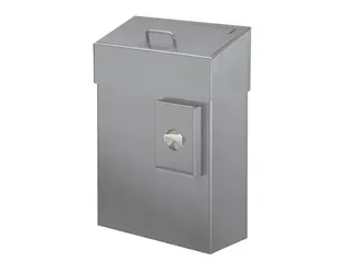 Hygiënebak 10 Liter Rvs Met Zakjeshouder - 1