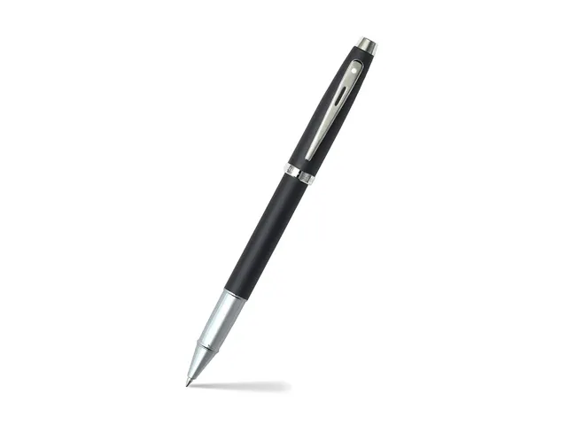 Roller SHEAFFER 100 E9317 Noir mat plaqué nickel