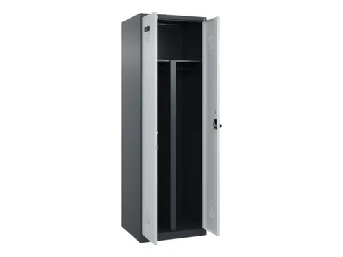 PBM-locker,HxBxD 1850x600x500mm,2vak,vak B 300mm,draaigrendel