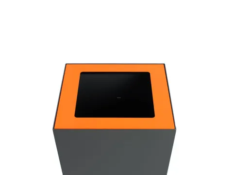 Top modulaire afvalscheidingsunit 90 liter Oranje