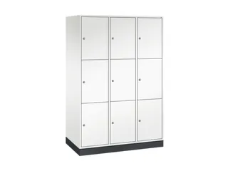 grootvolume-lockersysteem,HxBxD 1950x1220x600mm,3x3vakken,cil.-slot - 2