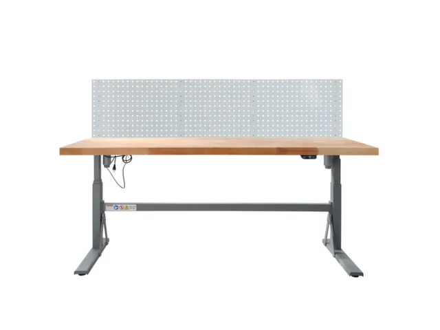 Elektrisch Verstelbaar werkbank HxBxD 700-1170x2000x750mm beukblad