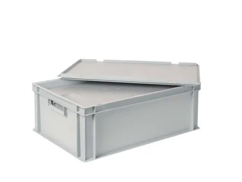Euronorm-stapelbak,m. isoleerbox,HxLxB 220x600x400mm,44,5/20,4l,HDPE