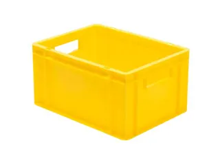 Euronorm-stapelbak 19l 210x400x300mm Wanden/bodem Gesloten Geel - 2