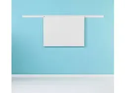 OUTLET Smit Visual whiteboard Partnerline rail 90x120cm emaille