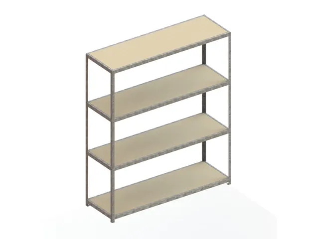 breedvakstelling,grondveld,HxBxD 2970x2504x800mm,vakl. 400kg