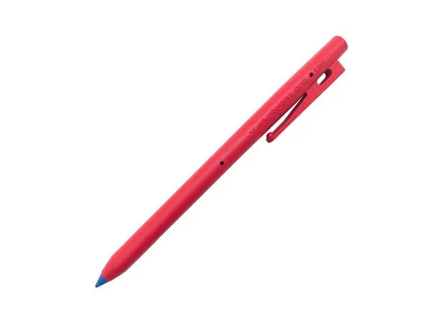 Touchscreen Stylus Pen met clip blauw detecteerbaar 10 stuks