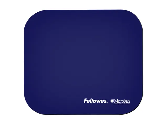 Muismat Fellowes Microban antibacterieel blauw