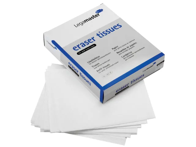 Navuldoekje Legamaster 120200 voor whiteboardwisser 120100 100 stuks