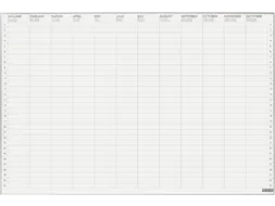 jaarplanner Ultra Thin 60x90 cm