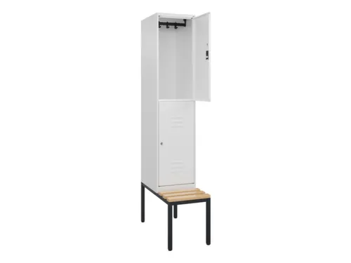 Dubbeldekse dekenkist,HxBxD 2120x400x815mm,1x2vak.,vak B 400mm