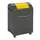 Afvalbak 45 Liter 650x380x320mm Plaatstaal 2 Wielen Klep Geel