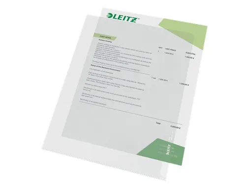 Insteekmap L-map Leitz Premium A4 Pp 0.13mm Generfd