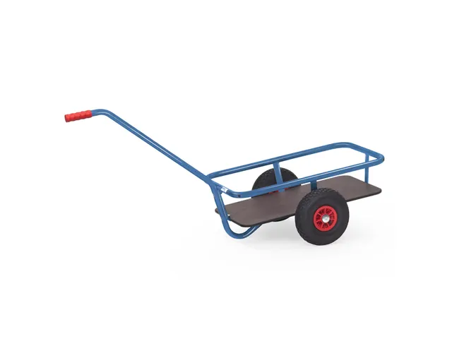 Handtrekwagen Platform 4091V 200kg 690x356mm Massief Rubber
