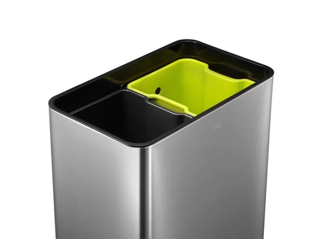 Afvalbak Voor Afvalscheiding Mirage Sensor Bin 40 Liter Mat Rvs