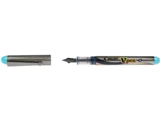 vulpen V-Pen Silver turkoois - 1
