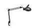 Loeplamp MAUL Viso LED tafelklem zwart