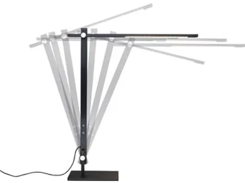 Lumilight bureaulamp zwart