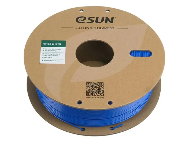 eSUN 3D Printer Filament ePETG+HS 1,75mm Blauw 1kg