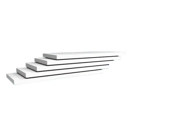 tablette p. rayonnage lxP 1000x400mm charge max. par tabl. 125kg